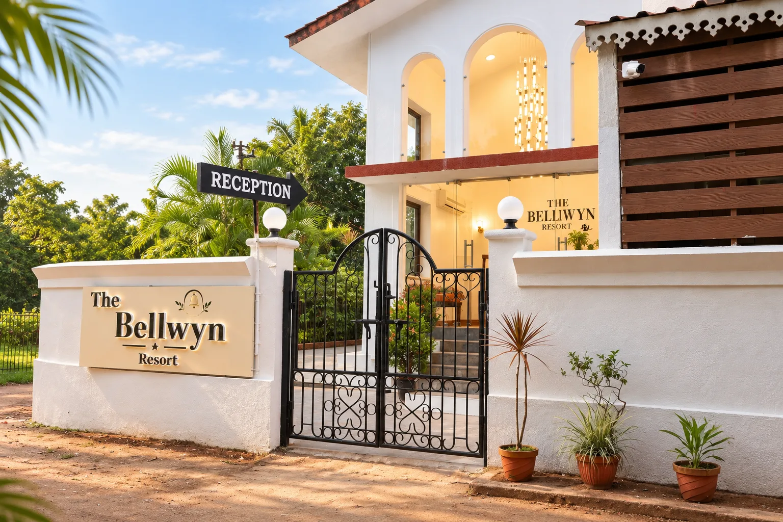 The Bellwyn Resort Entrance