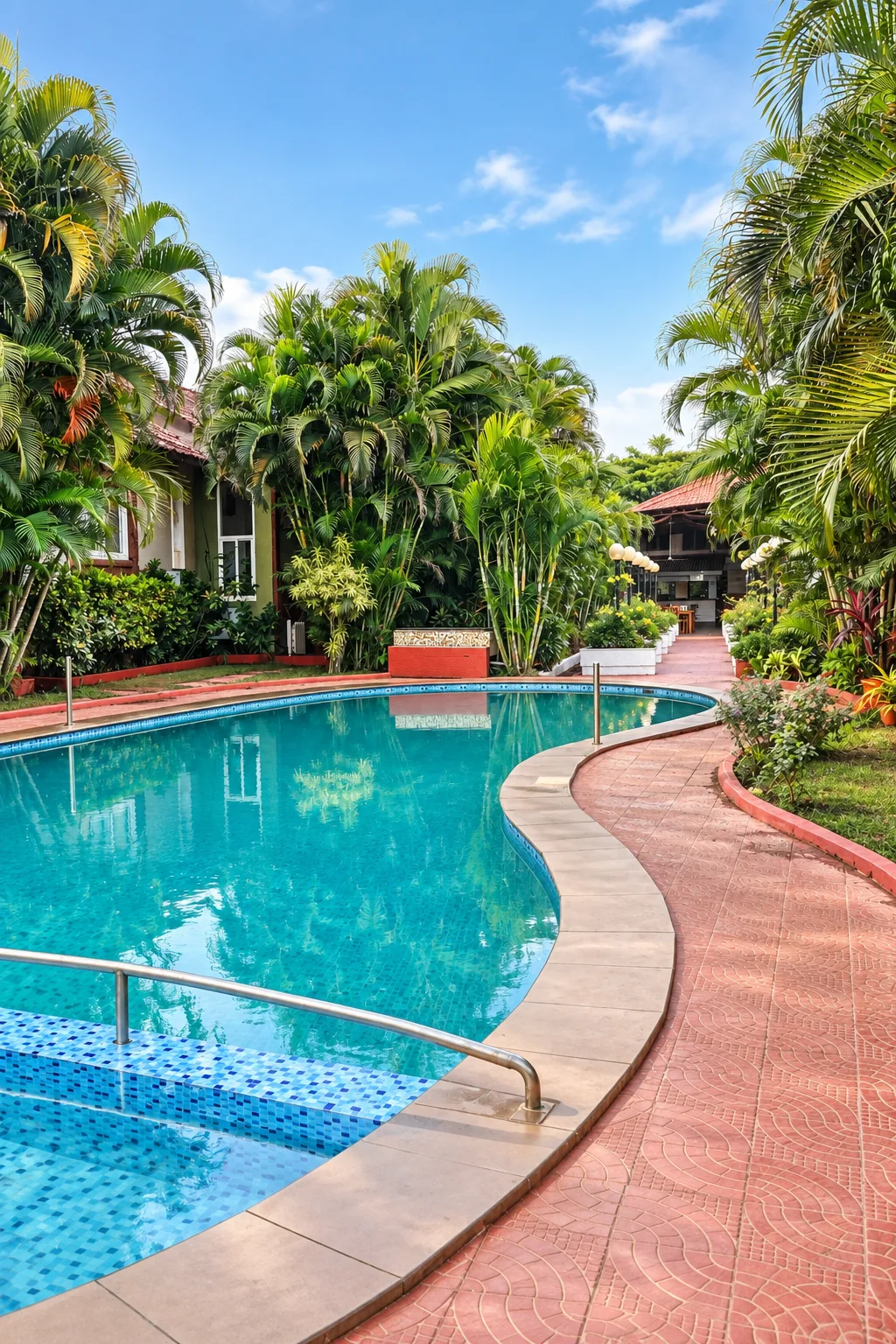 Curved Freshwater Pool